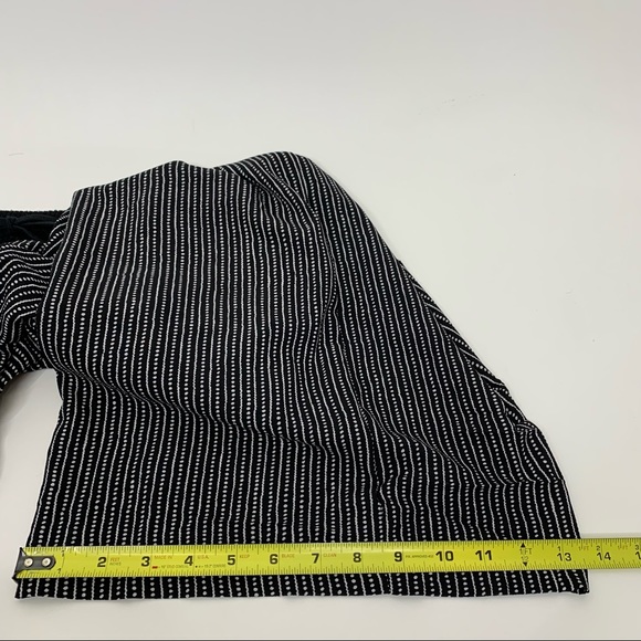 Max Studio Boho Wide Leg Pull On Cropped Pants With Knit Waistband Nwt Sz Small - Picture 16 of 16